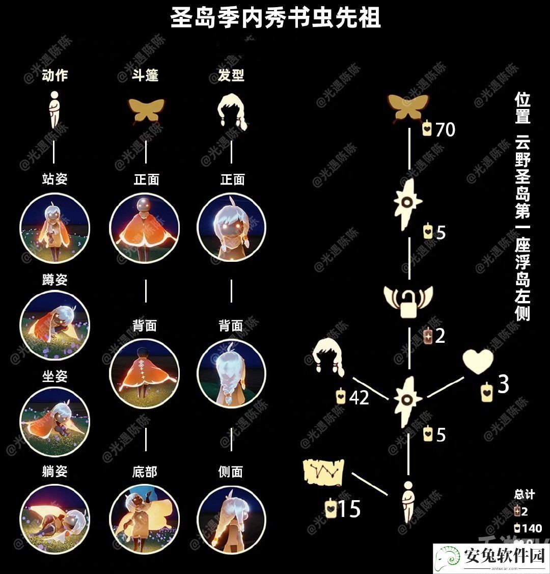 光遇10.20复刻先祖在哪里 2022年10月20日复刻先祖位置介绍[多图]图片3