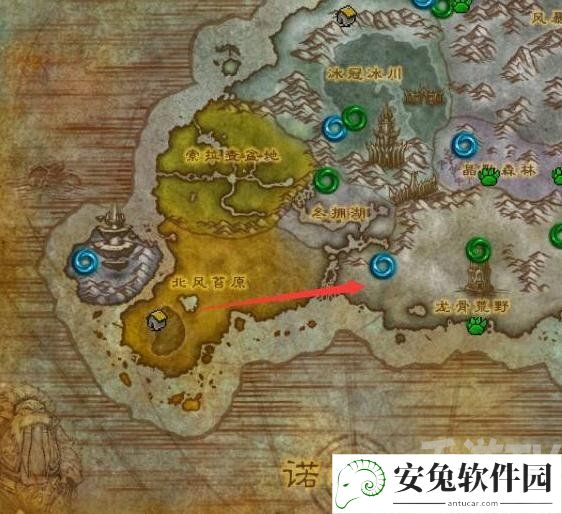 魔兽世界龙骨荒野怎么去 怀旧服wlk龙骨荒野进入方法[多图]图片2